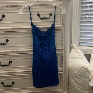 Lucy in the sky formal blue dress